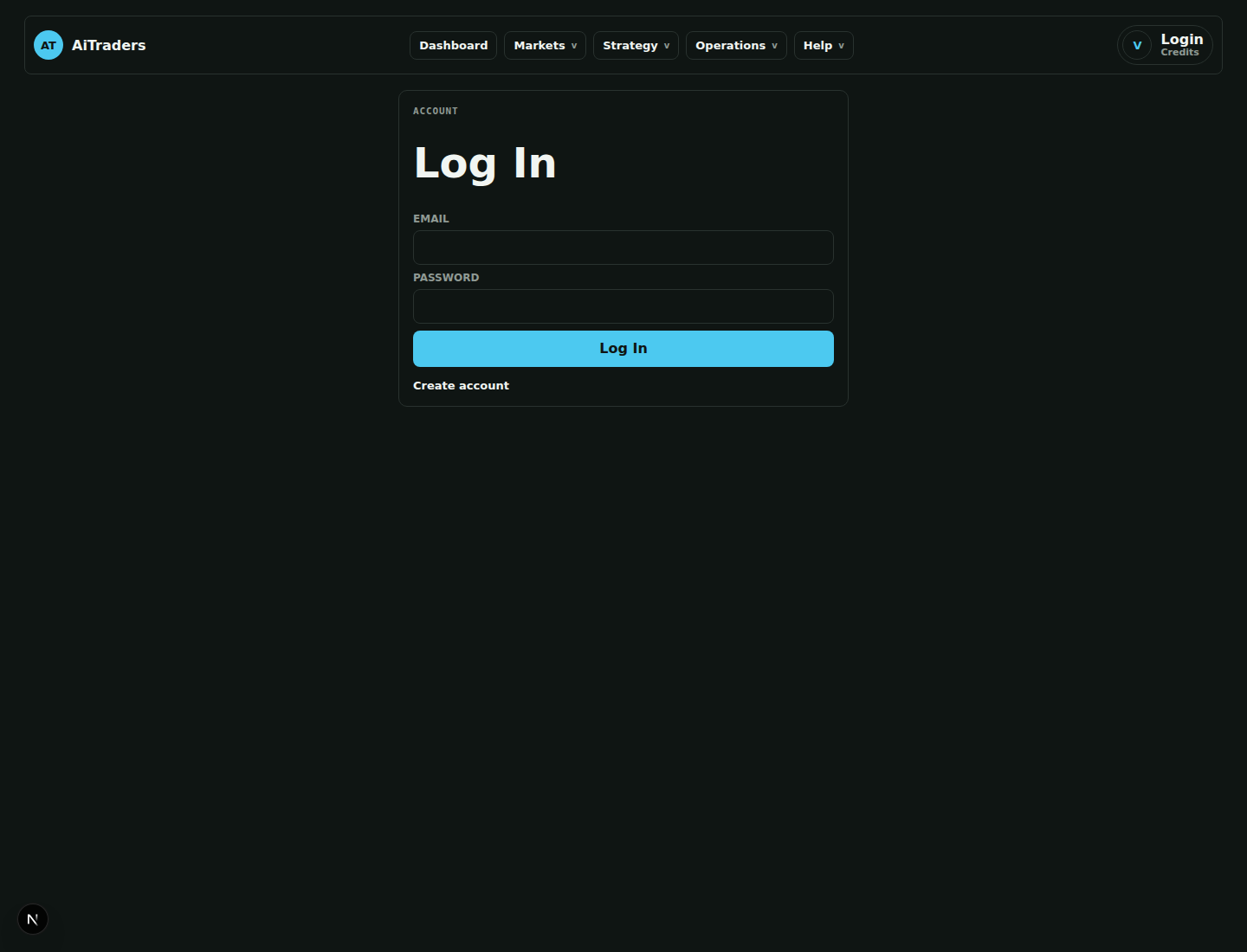 Run Analysis workbench with task selector, guided controls, and advanced JSON payload drawer.